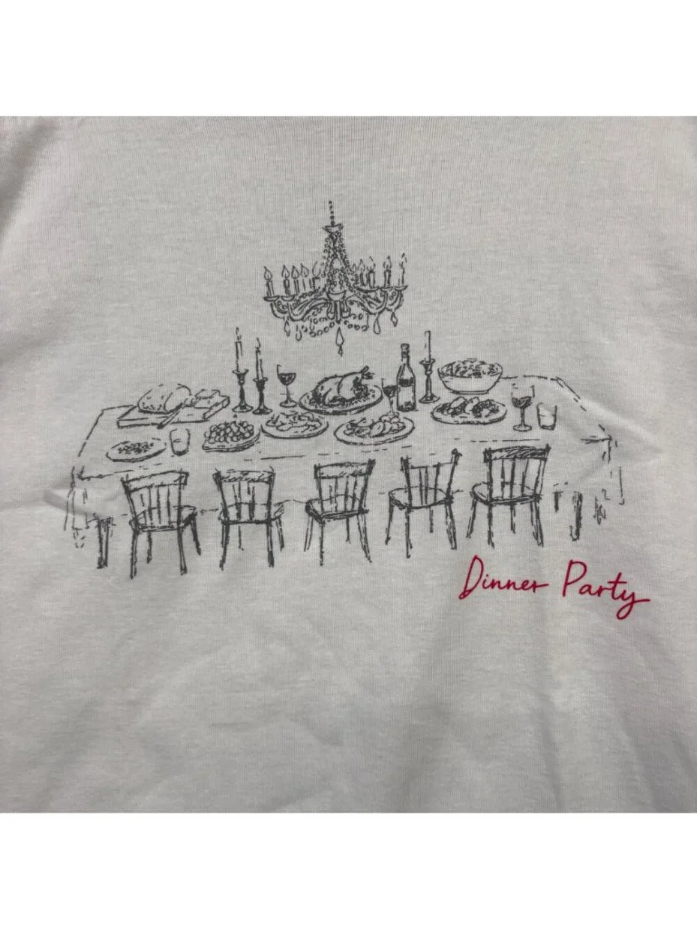 Niall Horan Dinner Party Album Art Poster Baby Ringer Top L